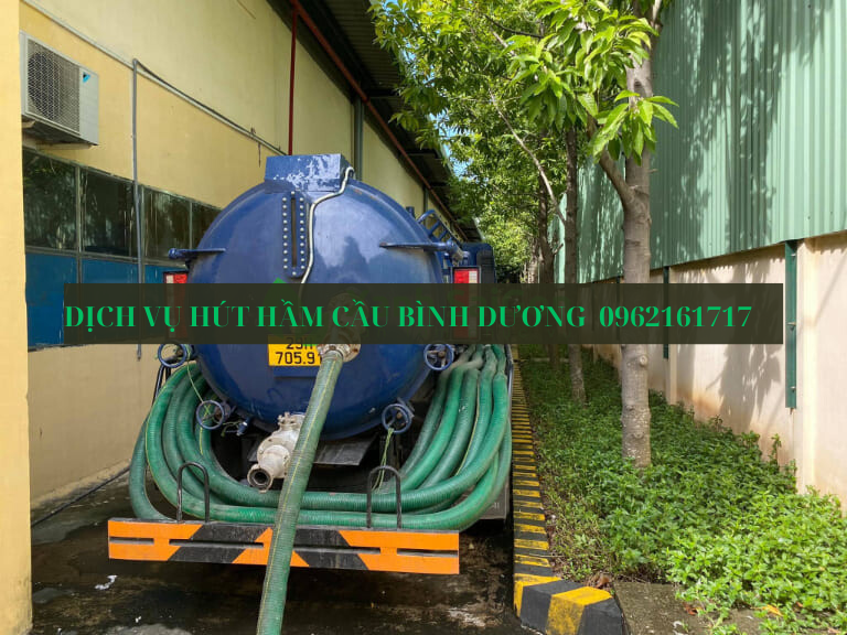Dịch vụ hút hầm cầu tại Bình Dương 0962161717